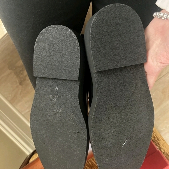 Valentino Garavani Boots Women's 8 Rockstud M-Way Black Leather Designer Luxury - Picture 8 of 12